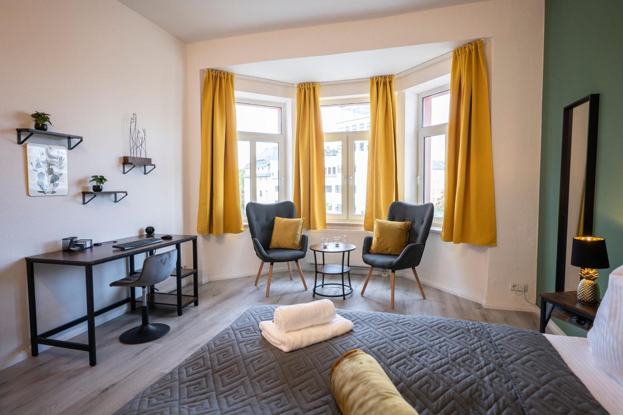Loh9 - Das Apartment Im Citycenter - Parkplatz - Wlan - Aufzug Chemnitz Eksteriør bilde